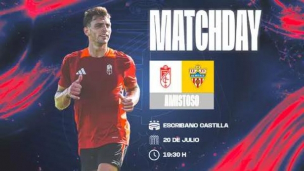 El Almería será el segundo rival de pretemporada de los de Abascal (GRANADA CF)