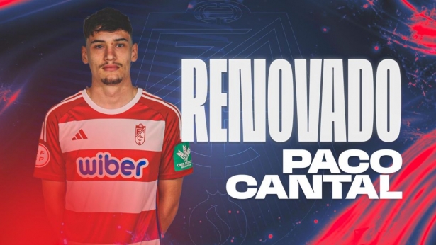 Cantal seguirá defendiendo los colores rojiblancos (GRANADA CF)