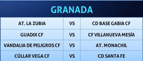 Cuartos de final de Copa Provincial (RFAF)