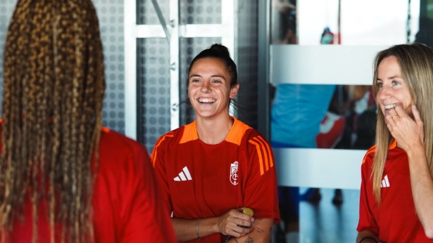Las jugadoras del Granada han vivido su primer día en la Ciudad Deportiva (GRANADA CF)