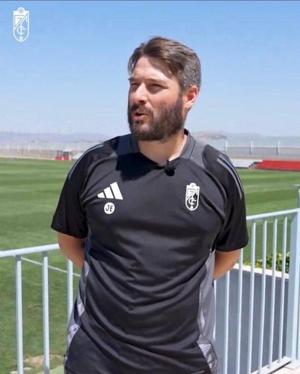 Erice ha terminado satisfecho con el trabajo del equipo (GRANADA CF)