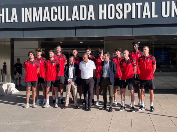 La plantilla del Coviran ha pasado los últimos reconocimientos médicos (JOSÉ VELASCO