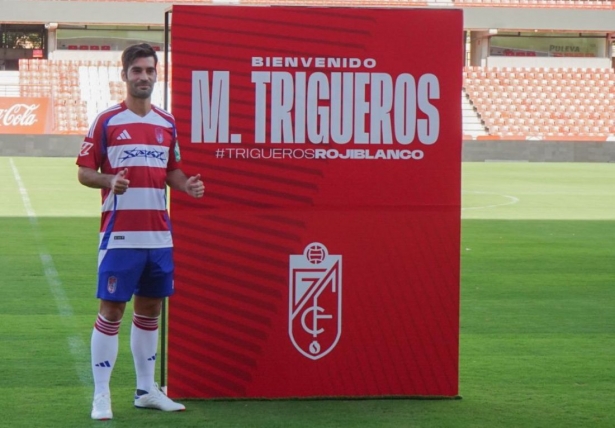 Trigueros ha posado como rojiblanco (GRJ)