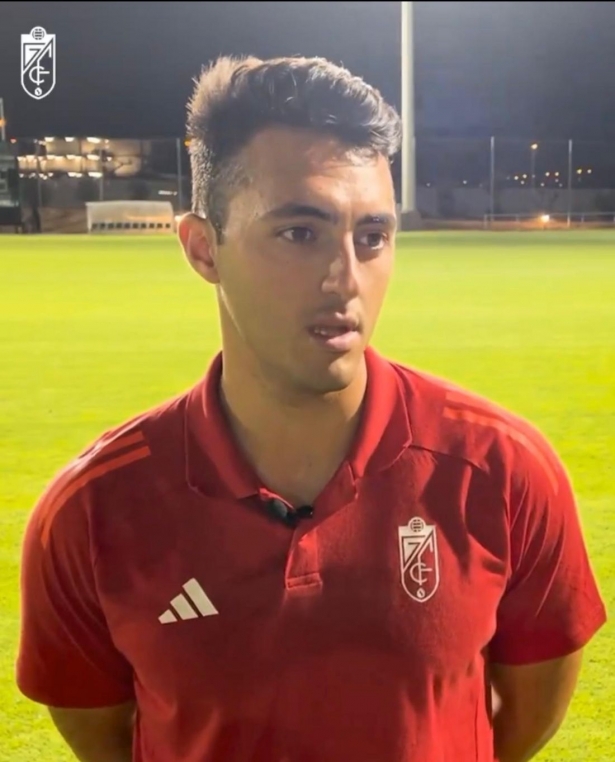Arturo Ruiz, satisfecho con el trabajo del equipo (GRANADA CF)