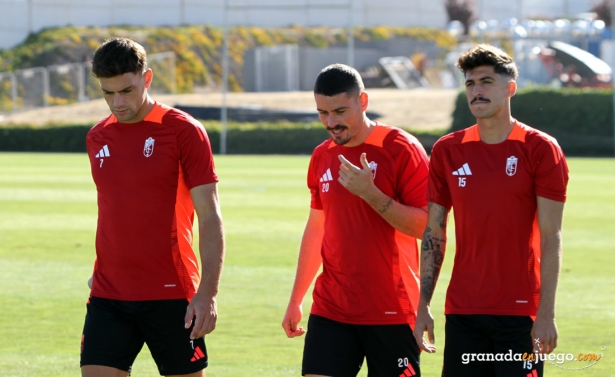Boyé ha sufrido una contusión costal durante un entrenamiento (J. PALMA)