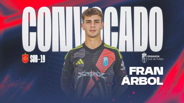 Fran Árbol sigue siendo un fijo en las convocatorias de la Selección sub19 (GRANADA CF)
