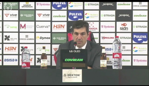 Rueda de prensa post partido de Pablo Pin (COVIRÁN GRANADA) 