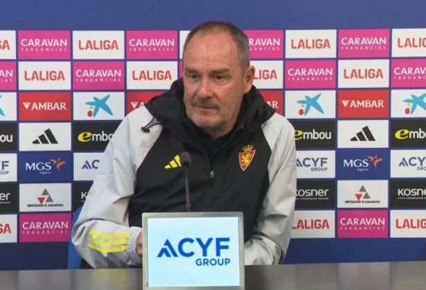 Víctor Fernández ha terminado muy satisfecho con el partido de su equipo (ARAGÓN DEPORTE)