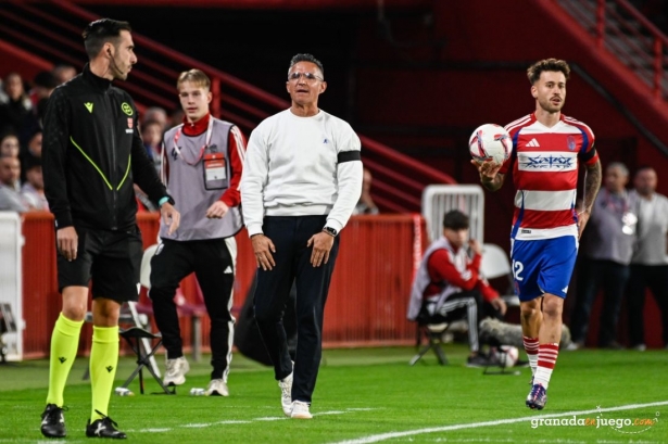 Ponz ha terminado satisfecho con el trabajo de equipo a pesar de la derrota (JOSÉ M. BALDOMERO)