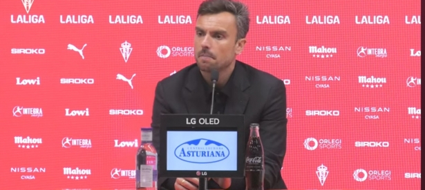 El entrenador del Sporting de Gijón, Rubén Albés (SPORTING DE GIJÓN)