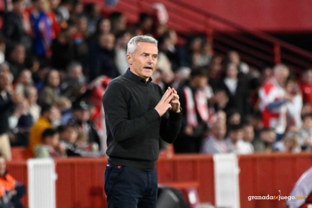 Esribá ha terminado satisfecho con el trabajo de su equipo (JOSÉ M. BALDOMERO)