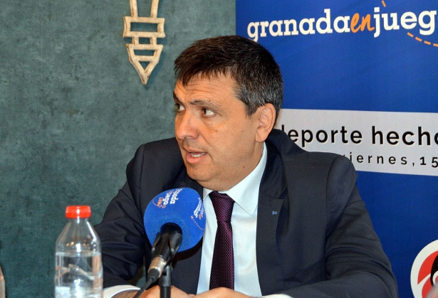 El Concejal de Deportes en el Ayuntamiento de Granada, Jorge Iglesias (J..PALMA)