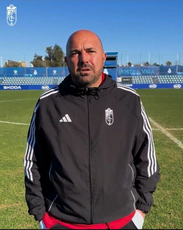 Barroso ha terminado muy satisfecho con el trabajo de su equipo y la clasificación (GRANADA CF)
