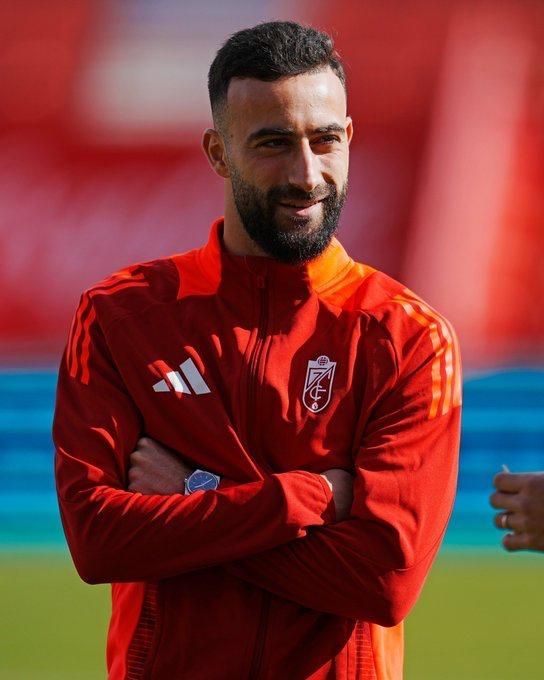 Abde se estrenó como rojiblanco (GRANADA CF)