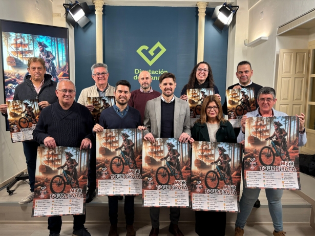 Presentación del Tour Pirata MTB (DIPGRA)