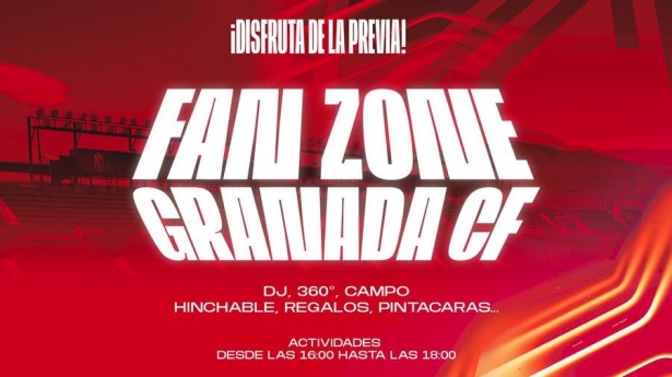 Fan Zone para los aficionados rojiblancos (GRANADA CF)