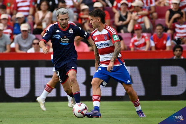 En la primera vuelta el Granada no pudo pasar del empate (JOSÉ M. BALDOMERO)