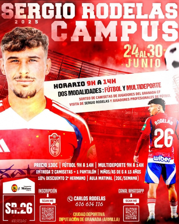Rodelas lanza su campus deportivo 