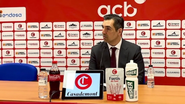 El entrenador del Covirán Granada, Pablo Pin (CASADEMONT ZARAGOZA)