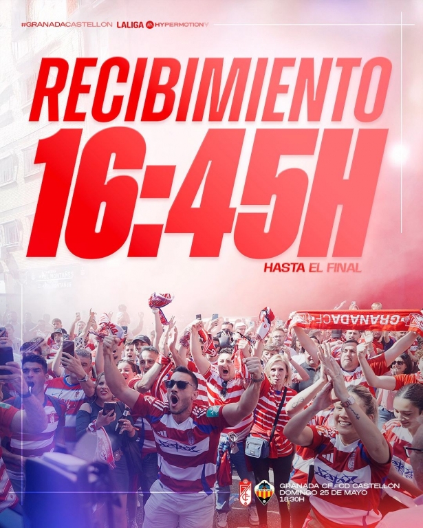 La afición volverá a estar con el equipo desde antes del pitido inicial (GRANADA CF)
