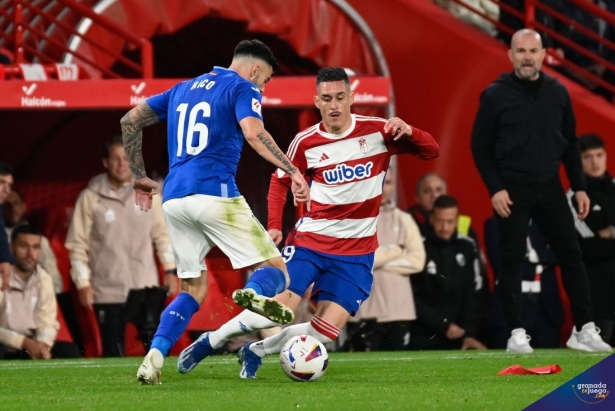 Callejón durante un partido con el Granada CF (JOSÉ M.. BALDOMERO)