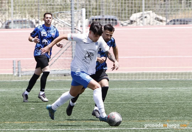 Cristián en la eliminatoria ante el Purullena (J. PALMA)