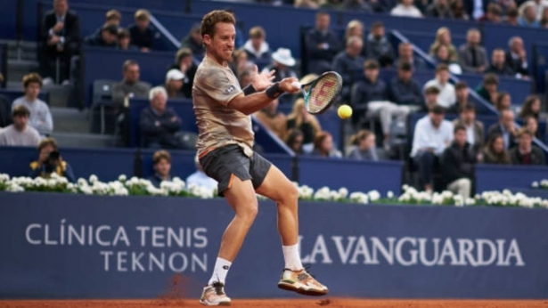 Roberto Carballés en el ATP Barcelona (GETTY)