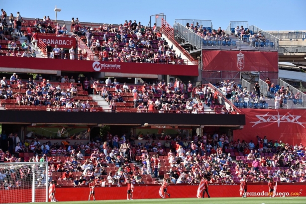 El duelo entre granadinos y cántabros, declarado de alto riesgo (JOSÉ M. BALDOMERO)