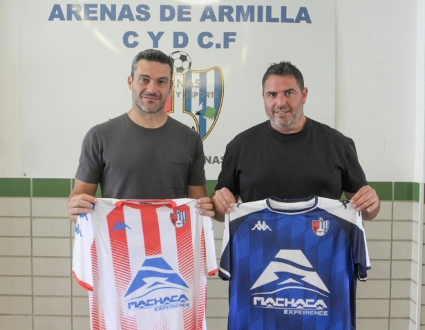 Molina ha sido presentado como nuevo entrenador del Arenas de Armilla (ARENAS DE ARMILLA)