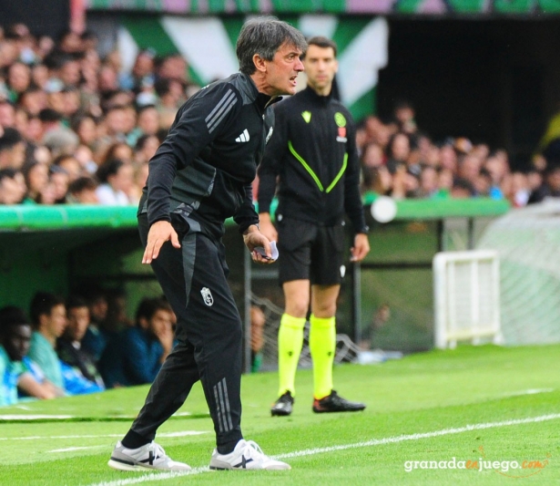Pacheta en un momento del encuentro ante el Racing (LOF)