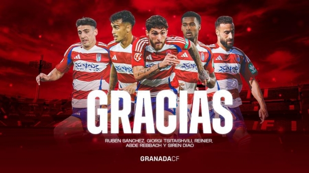 El Granada se despide de sus cinco cedidos (GRANADA CF)