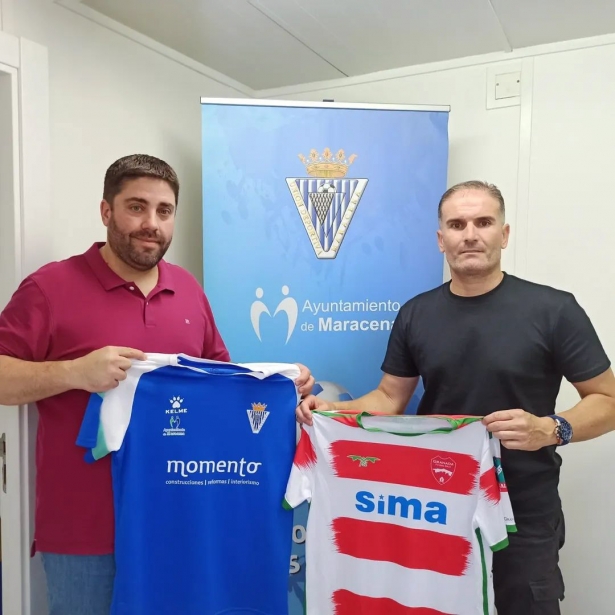 Firma del acuerdo de filialidad (UD MARACENA)