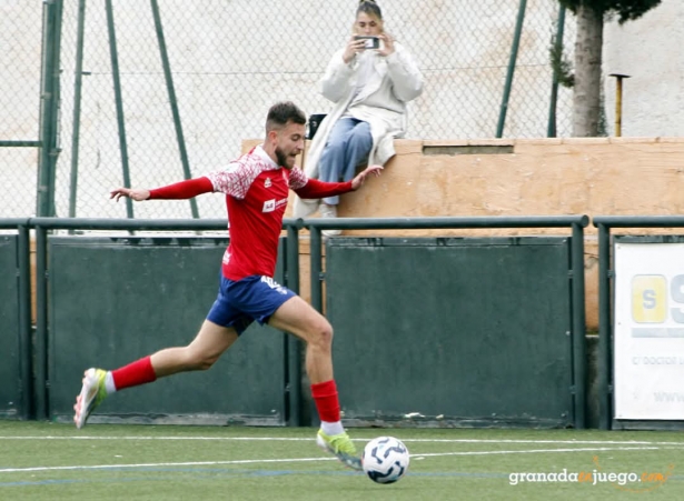 Nacho Buil durante un partido de esta temporada (J. PALMA)