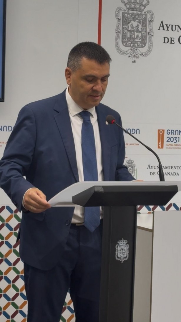El Concejal de Deportes, Jorge Iglesias (AYTO. GRANADA)