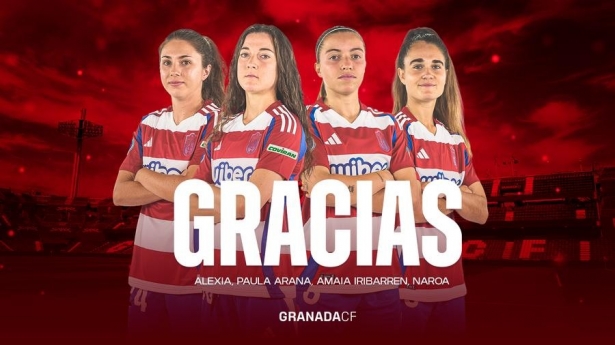 Las cedidas se marchan a sus equipos (GRANADA CF)