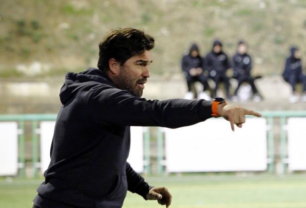 Luis Torres, entrenador del CD Santa Fe (J. PALMA)