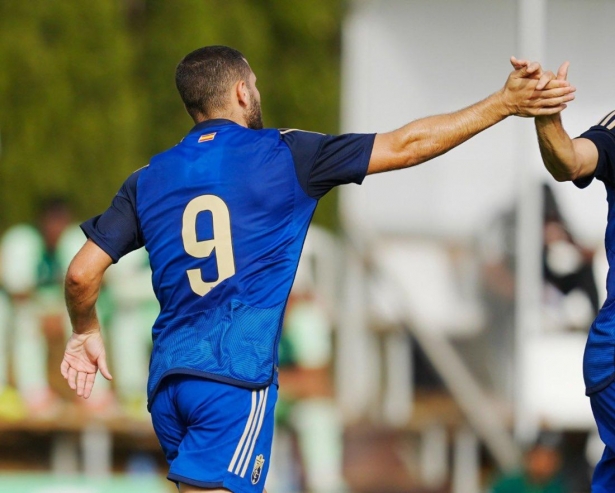 Weissman marcó en el encuentro de la pasada temporada (GRANADA CF)