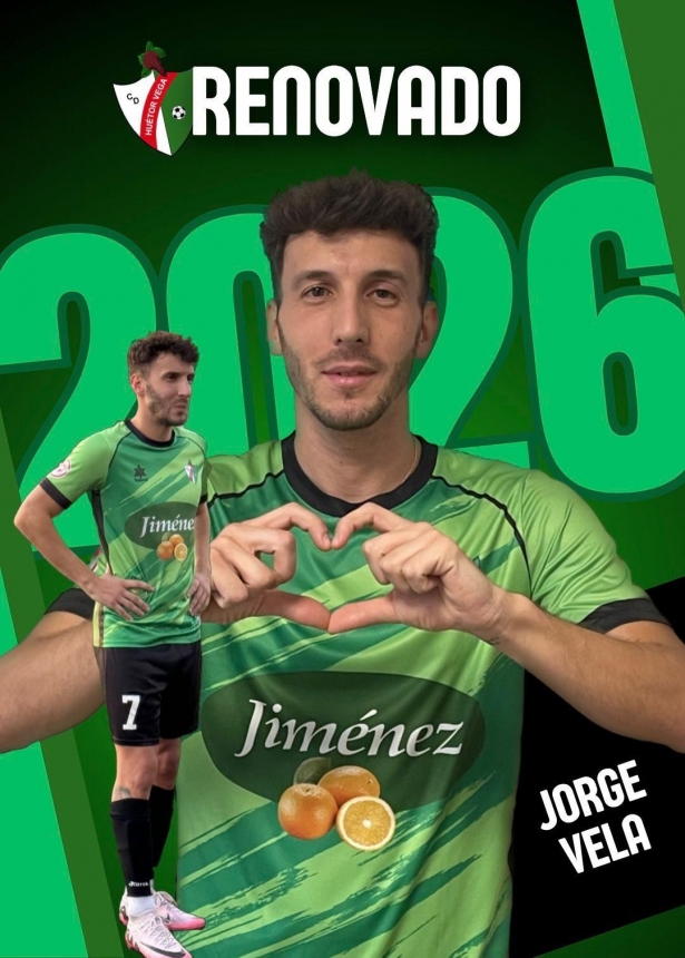 Jorge Vela, uno de los jugagadores que han renovado (HUÉTOR VEGA)