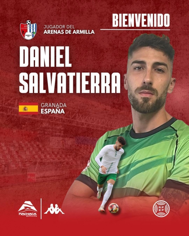 Salvatierra se incorpora al Arenas (ArenasOficial) 