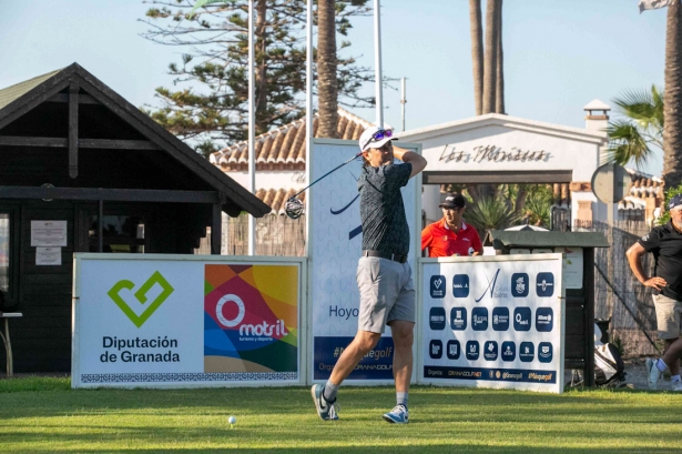 Un golfista durante la jornada (ALBATROS)