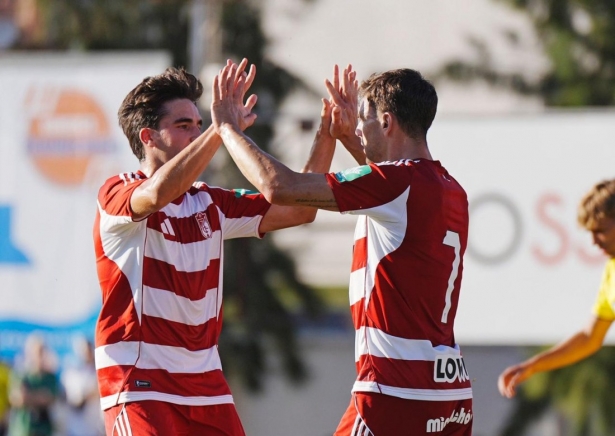 Boyé marcó su primer tanto en pretemporada (GRANADA CF)