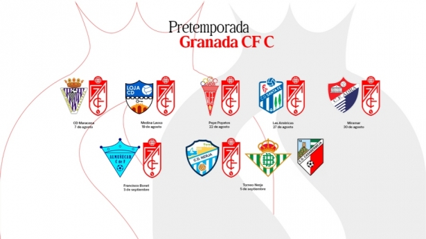 Partidos de pretemporada del Granada CF C (GCF)