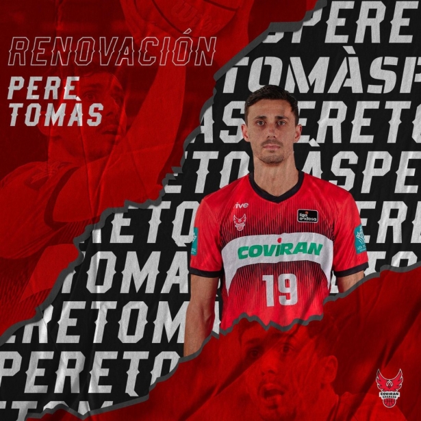 Pere Tomás seguirá un año más en el Coviran (COVIRAN GRANADA)
