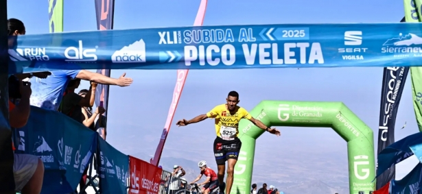 Rachid El Morabity llegando a meta (CETURSA)