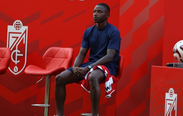 Diallo ha vivido su presentación en `Los Cármenes` (J. AZCOYTIA)