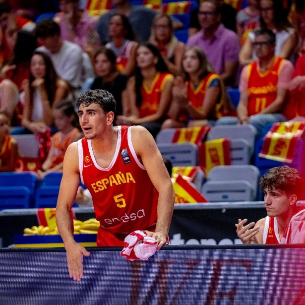Alvaro Cárdenas ha debutado con la selección española absoluta (ALBERTO NEVADO / FEB)
