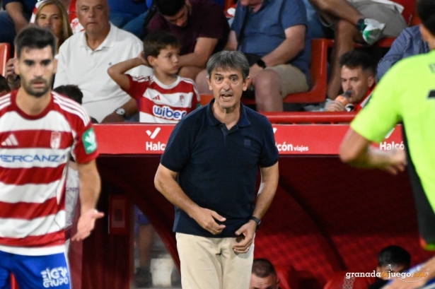 Pacheta ha lamentado los errores del equipo (J.M. BALDOMERO)