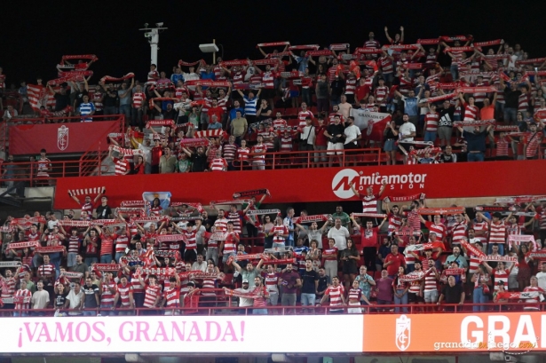 La afición sigue respaldando a su equipo (J.M. BALDOMERO)