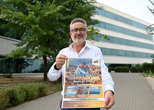 Presentación deI Triatlón Desafío Geoparque (DIPGRA)