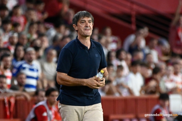 Pacheta sigue confiando en el camino del equipo (J.M. BALDOMERO)
